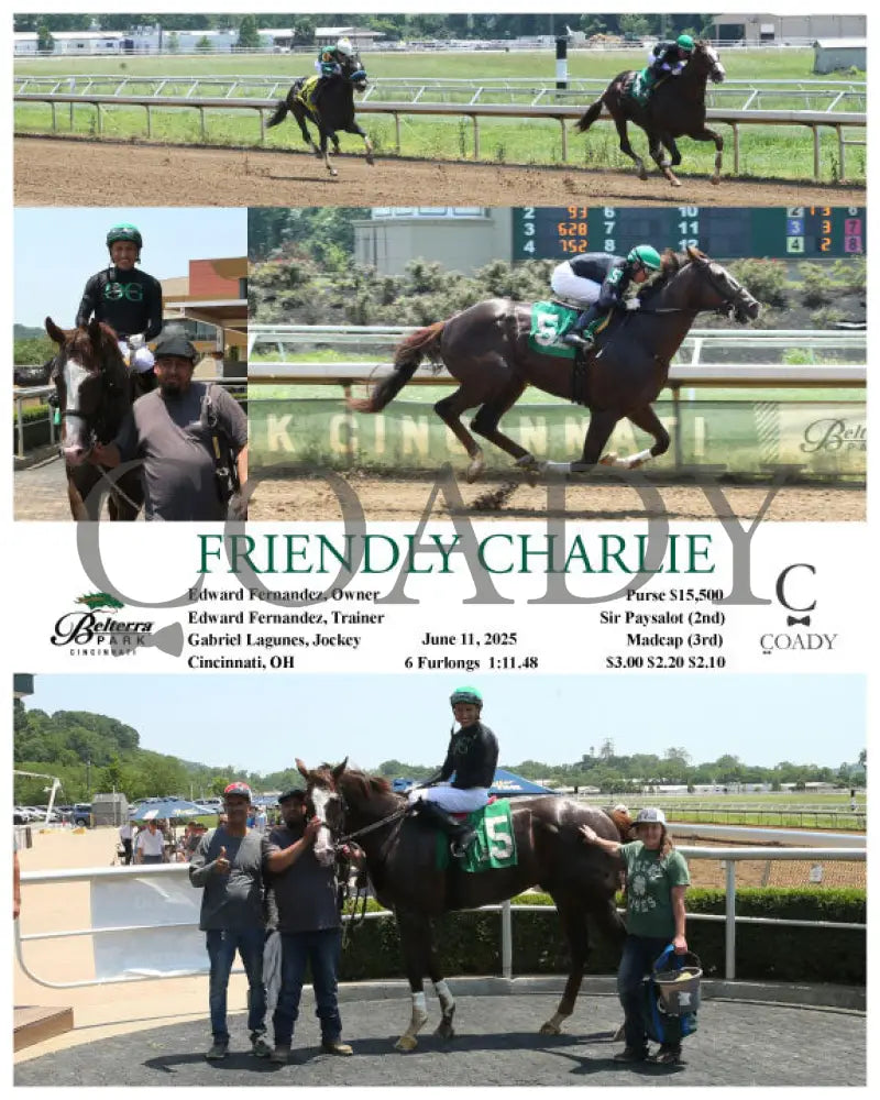 FRIENDLY CHARLIE - 06-11-25 - R03 - BTP Churchill Downs