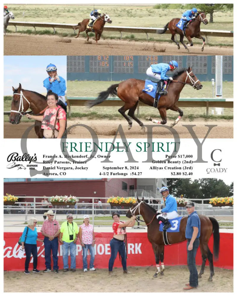 Friendly Spirit - 09-08-24 R03 Arp Arapahoe Park