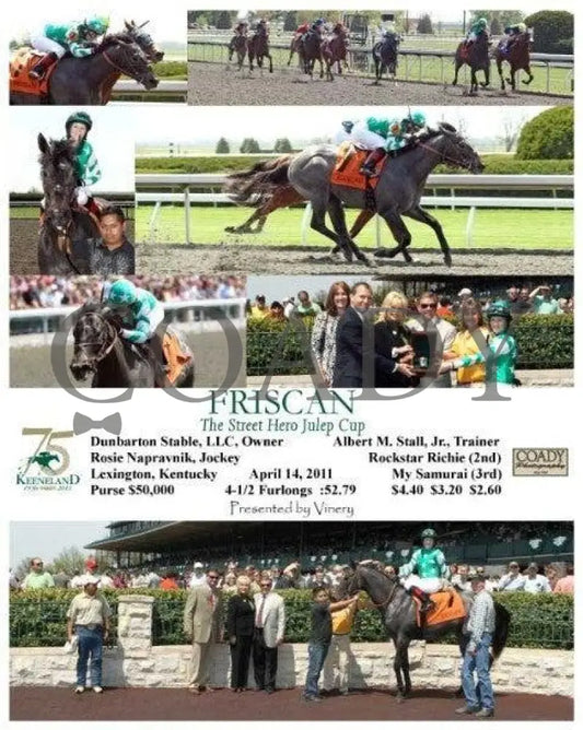 Friscan - The Street Hero Julep Cup 041411 Rac Keeneland