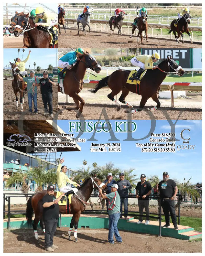 Frisco Kid - 01-27-24 R01 Tup Turf Paradise