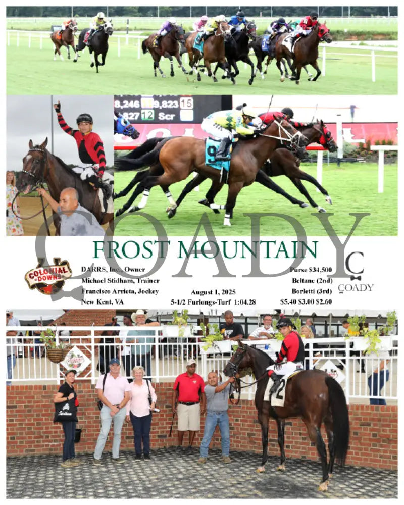 FROST MOUNTAIN - 08-01-25 - R05 - CNL Colonial Downs