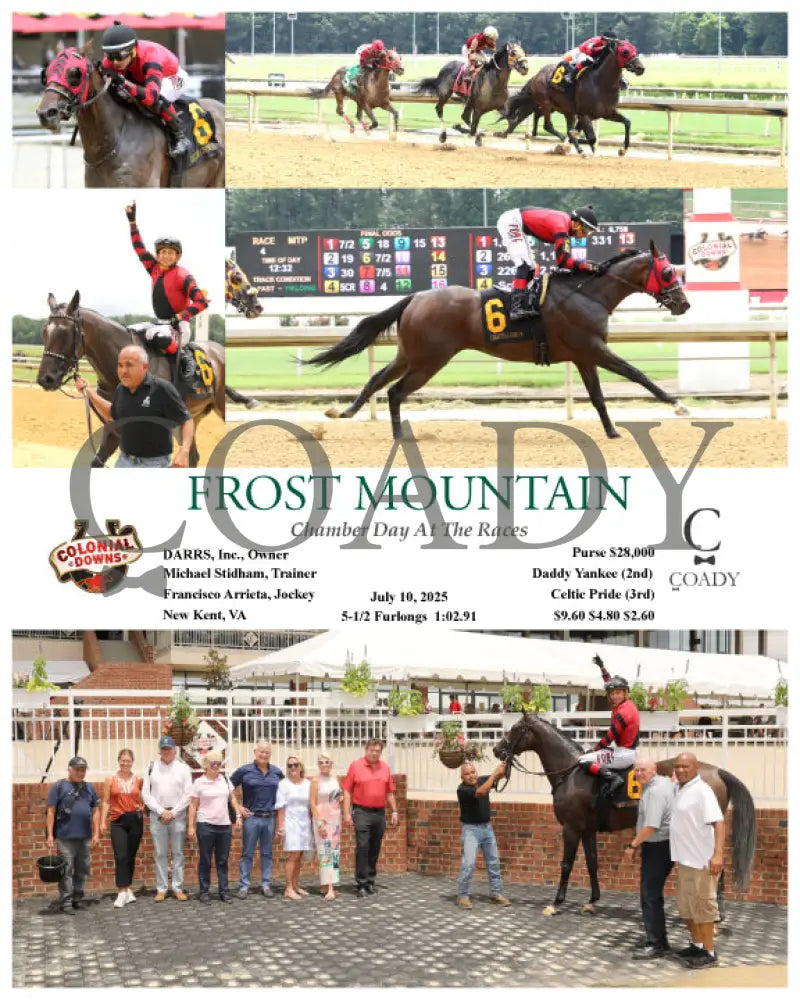 FROST MOUNTAIN - Chamber Day At The Races - 07-10-25 - R04 - CNL Colonial Downs