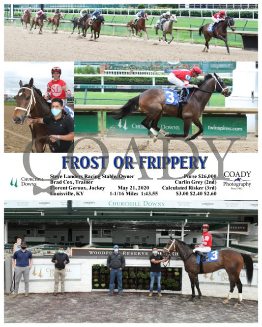Frost Or Frippery - 05-21-20 R06 Cd Churchill Downs