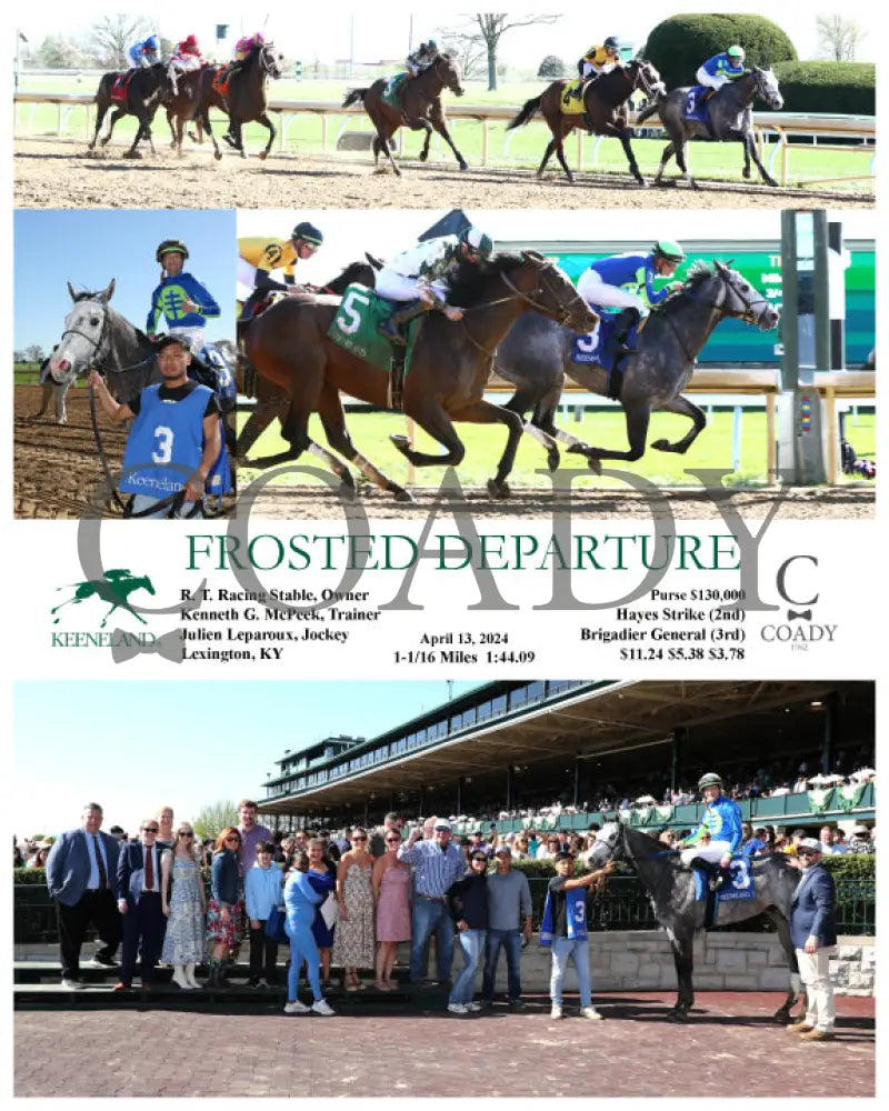 Frosted Departure - 04 - 13 - 24 R8 Kee Keeneland