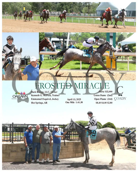 FROSTED MIRACLE - 04-13-25 - R02 - OP Oaklawn Park