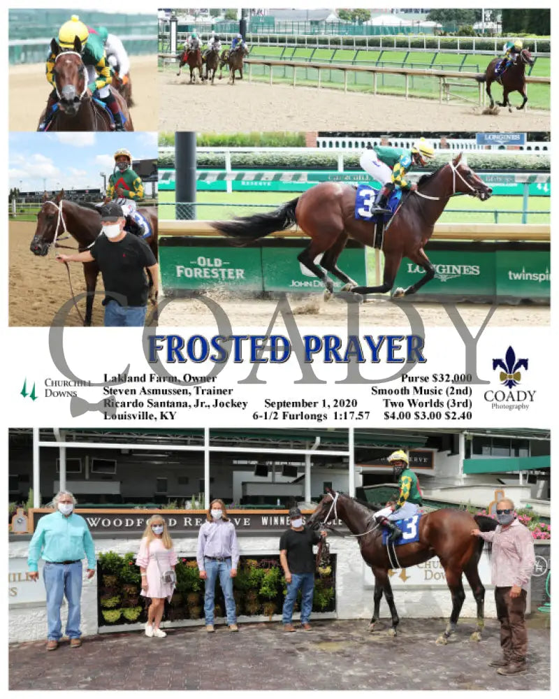 Frosted Prayer - 09-01-20 R03 Cd Churchill Downs