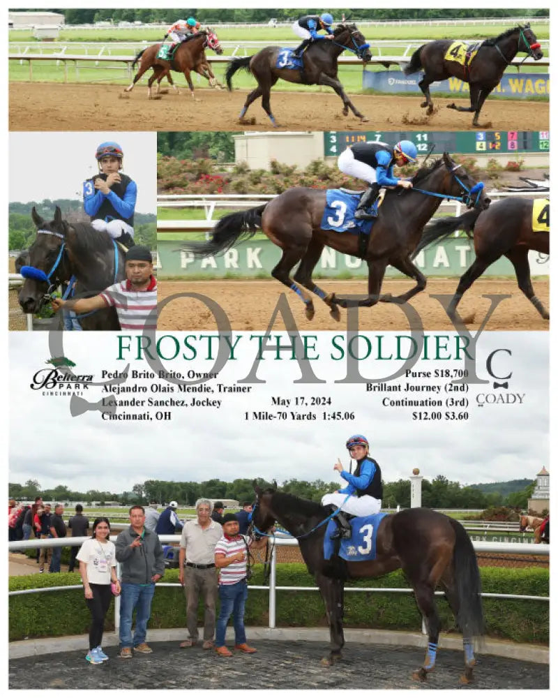 Frosty The Soldier - 05-17-24 R08 Btp Belterra Park