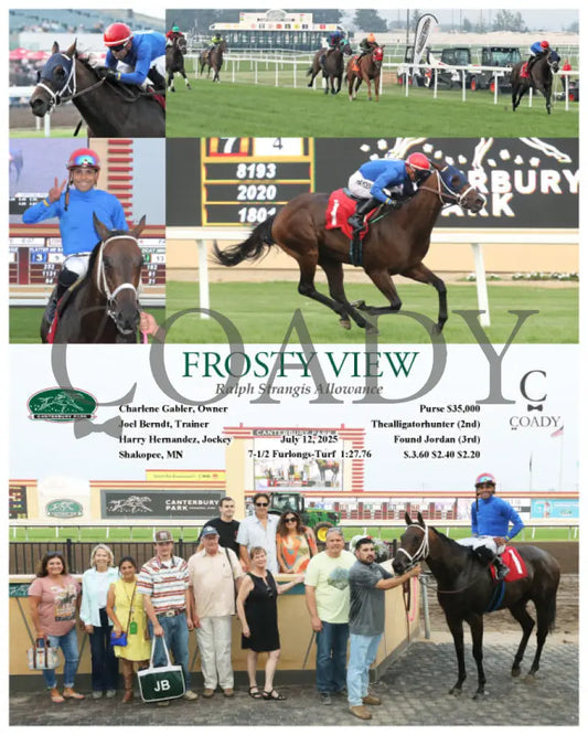 FROSTY VIEW - Ralph Strangis Allowance - 07-12-25 - R06 - CBY Canterbury Park