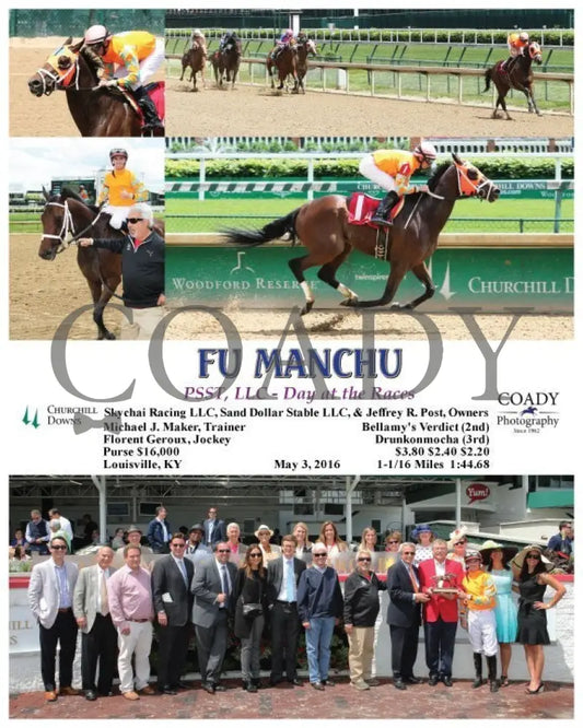 Fu Manchu - 050316 Race 04 Group Churchill Downs