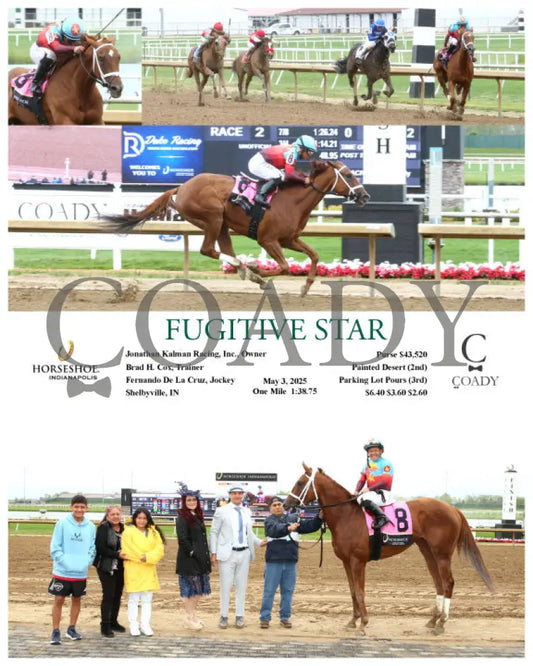 FUGITIVE STAR - 05-03-25 - R02 - IND Indiana Grand