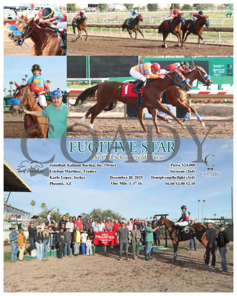 FUGITIVE STAR - The Phil Schvaneveldt Purse - 12-30-25 - R05 - TUP - Coady Media - Kurtis Coady Photography