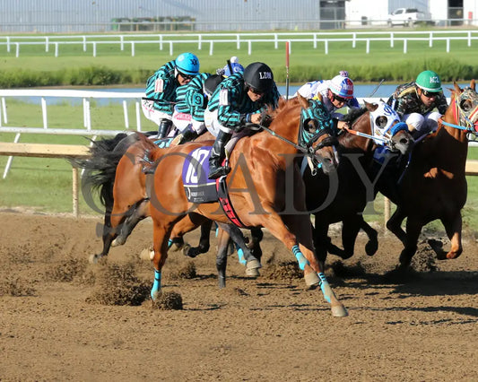 FULL BOOGIE Escondido Beach Overnight Stakes 08 27 25 R09 Horseshoe Indiana Finish 02 Sammantha Pagels Indiana Grand