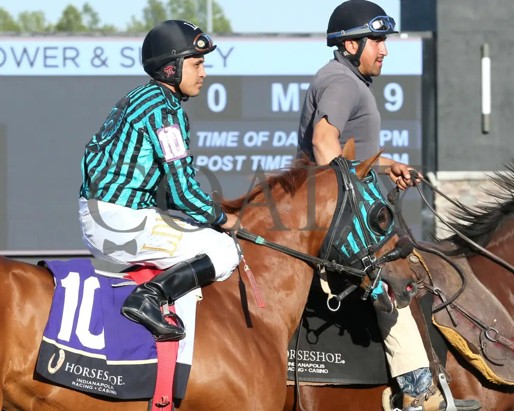 FULL BOOGIE Escondido Beach Overnight Stakes 08 27 25 R09 Horseshoe Indiana Post Parade 02 Sammantha Pagels Indiana