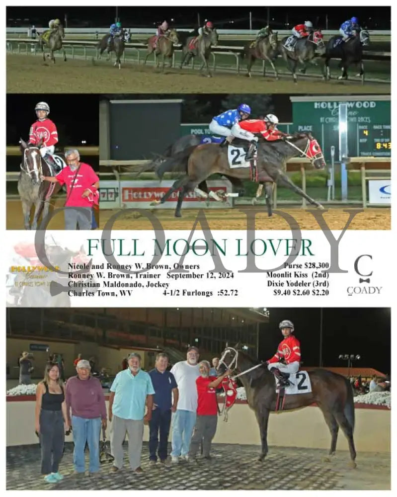 Full Moon Lover - 09-12-24 R04 Ct Hollywood Casino At Charles Town Races