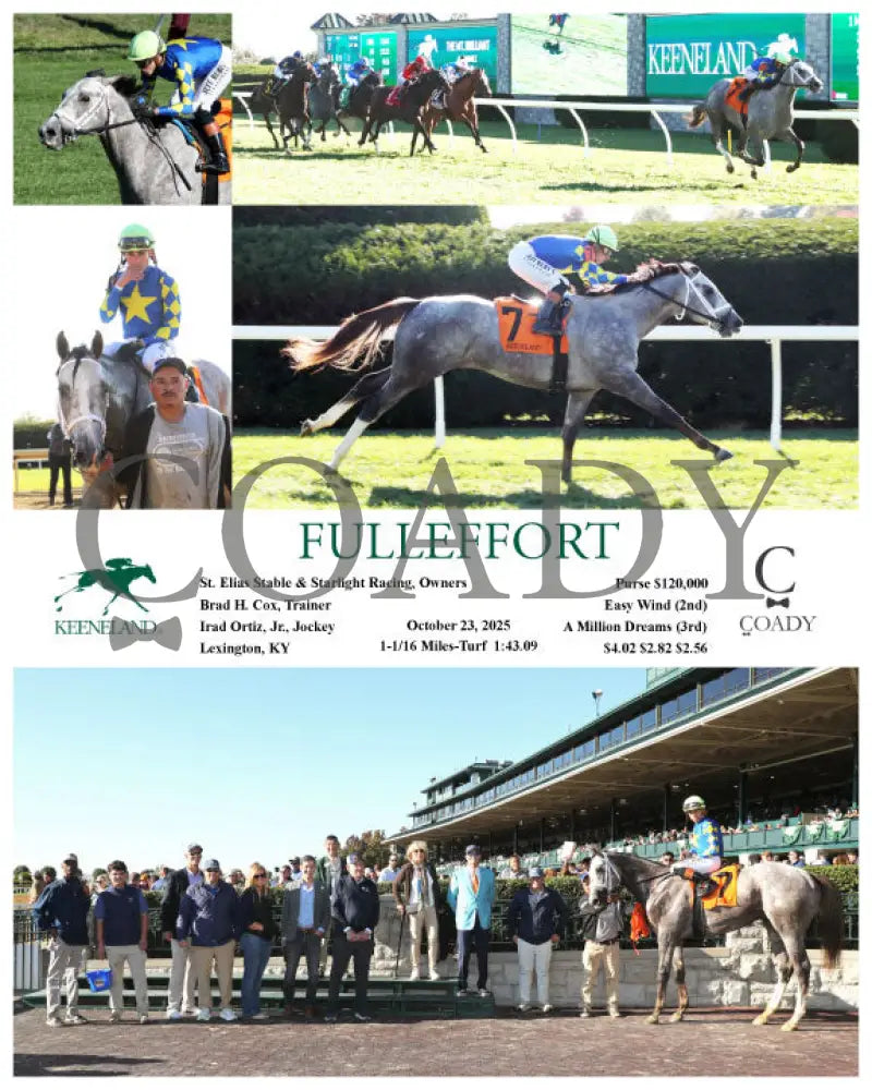 FULLEFFORT - 10-23-25 - R07 - KEE Keeneland