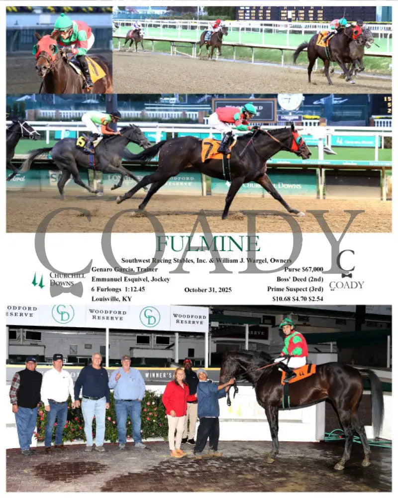 FULMINE - 10-31-25 - R10 - CD Keeneland