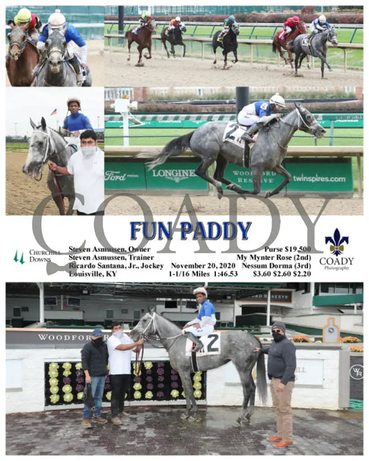 Fun Paddy - 11-20-20 R01 Cd Churchill Downs