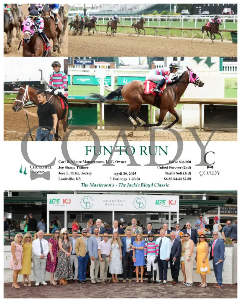 FUN TO RUN - 04-29-25 - R05 - CD - Group Churchill Downs