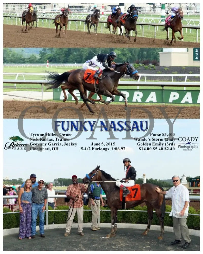 Funky Nassau - 060515 Race 07 Btp Belterra Park
