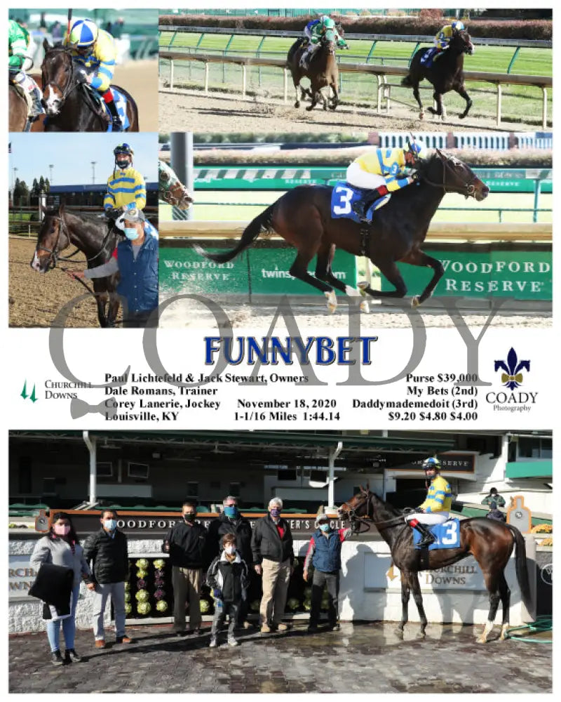 Funnybet - 11-18-20 R03 Cd Churchill Downs