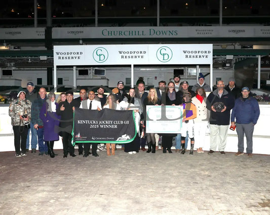 FURTHER ADO - The Kentucky Jockey Club G2 - 11-29-25 - R10 - CD - Presentation 01 - Coady Media - Kurtis Coady Photography