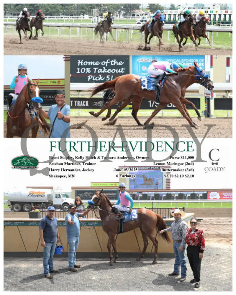 FURTHER EVIDENCE - 06-15-25 - R01 - CBY Ruidoso Downs