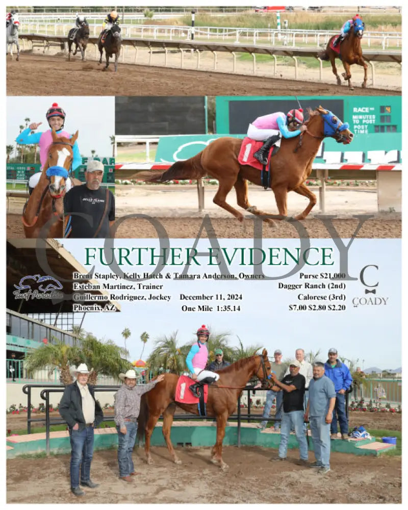 Further Evidence - 12-11-24 R04 Tup Turf Paradise
