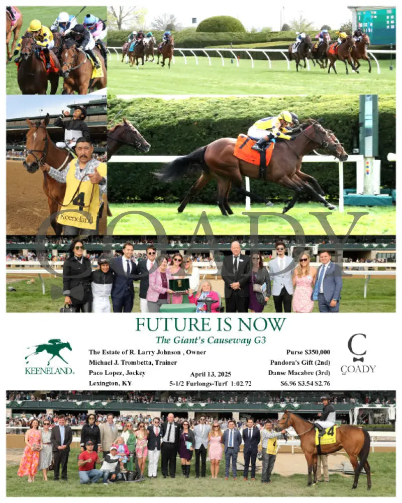 FUTURE IS NOW - The Giant’s Causeway G3 - 04-13-25 - R08 - KEE Keeneland