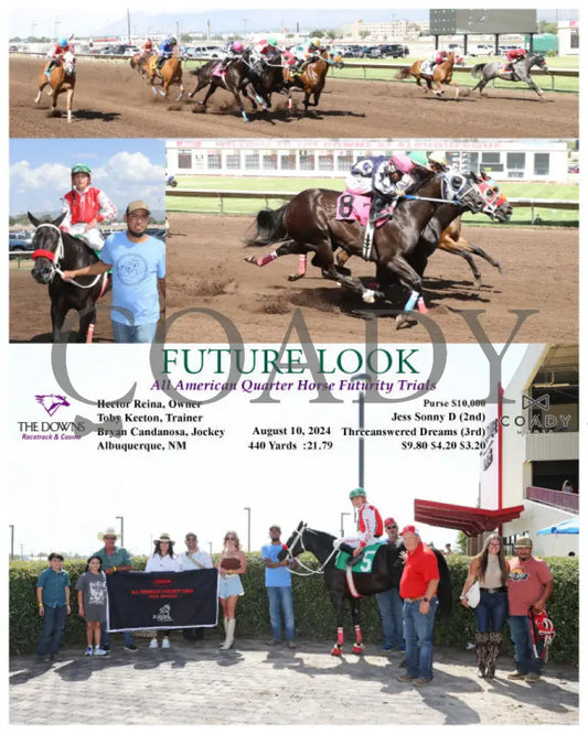 Future Look - All American Quarter Horse Futurity Trials 08-10-24 R09 Alb Downs At Albuquerque