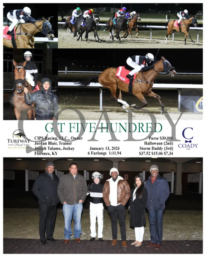 G T Five Hundred - 01-13-24 R07 Tp Group Turfway Park