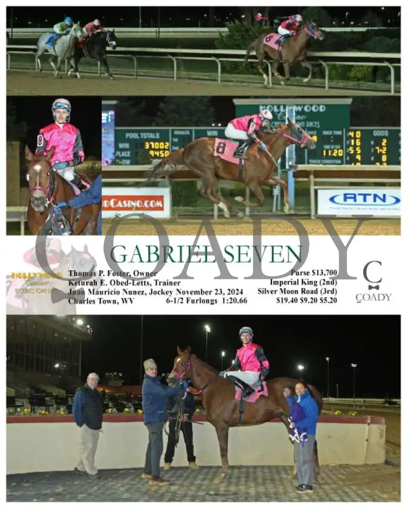 Gabriel Seven - 11-23-24 R09 Ct Hollywood Casino At Charles Town Races