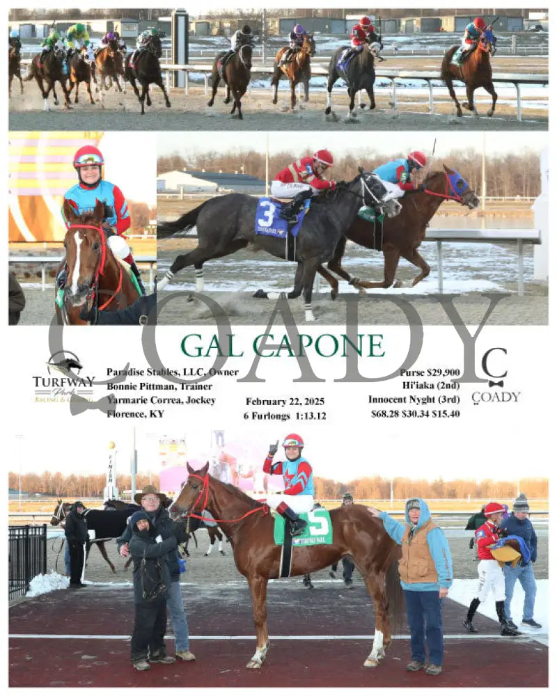 GAL CAPONE - 022225 - Race 01 - TP Turfway Park