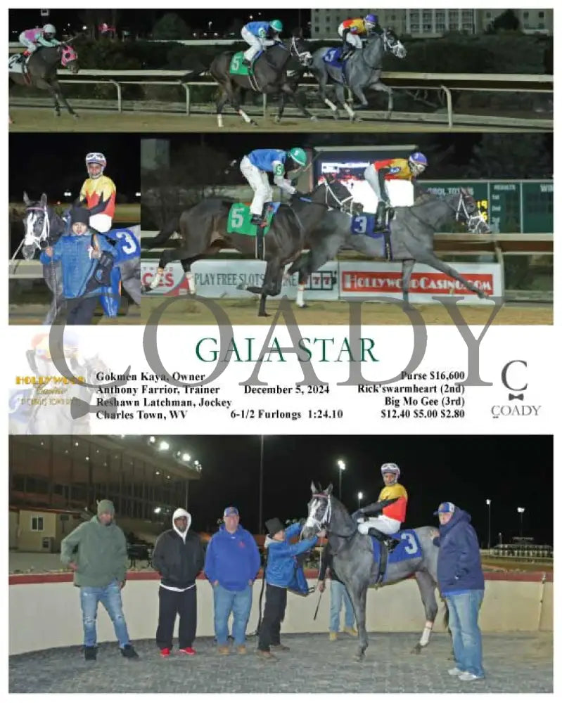Gala Star - 12-05-24 R02 Ct Hollywood Casino At Charles Town Races