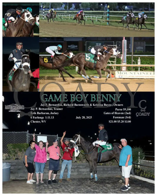 GAME BOY BENNY - 07-28-25 - R04 - MNR Mountaineer Park