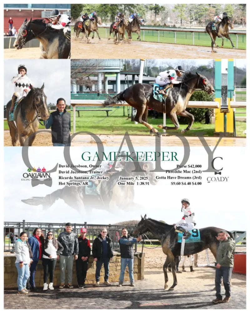Game Keeper - 01-05-25 R02 Op Oaklawn Park