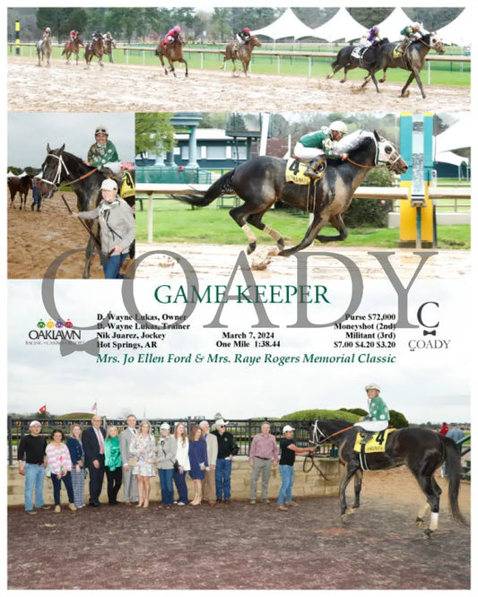 Game Keeper - 03 - 07 - 24 R07 Op Oaklawn Park
