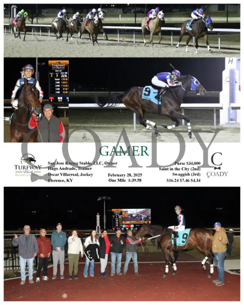 GAMER - 022825 - Race 03 - TP Turfway Park