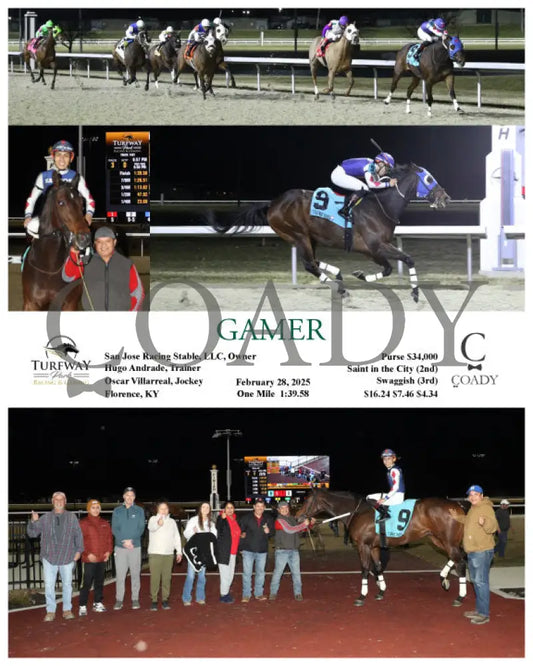 GAMER - 022825 - Race 03 - TP Turfway Park