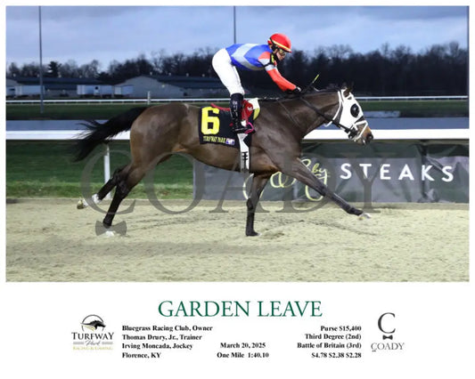 GARDEN LEAVE - 03-20-25 - R04 - TP - Action Turfway Park