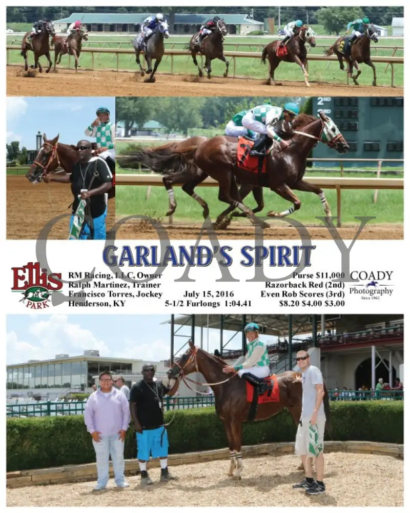 GARLAND'S SPIRIT - 071516 - Race 02 - ELP - Coady Media - Kurtis Coady Photography