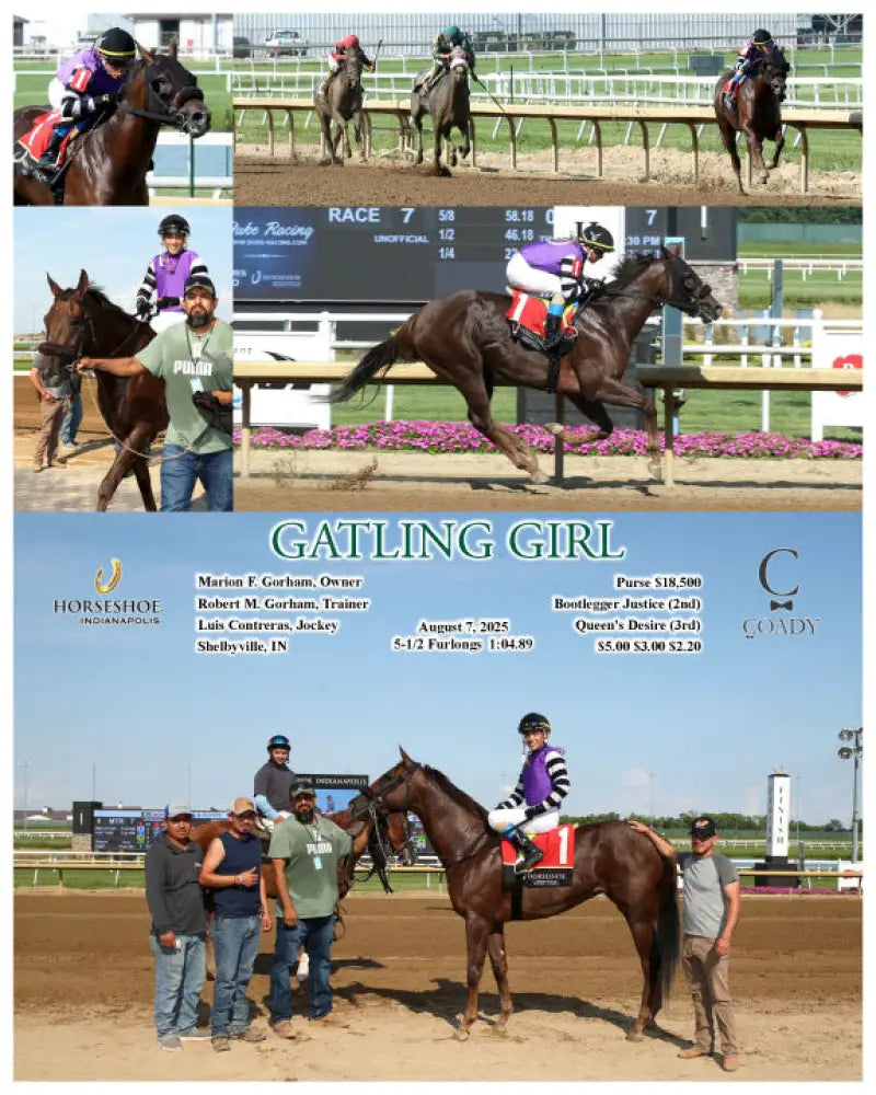 GATLING GIRL - 08-07-25 - R07 - IND Indiana Grand