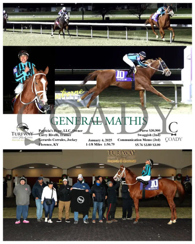 General Mathis - 01-04-25 R03 Tp Turfway Park
