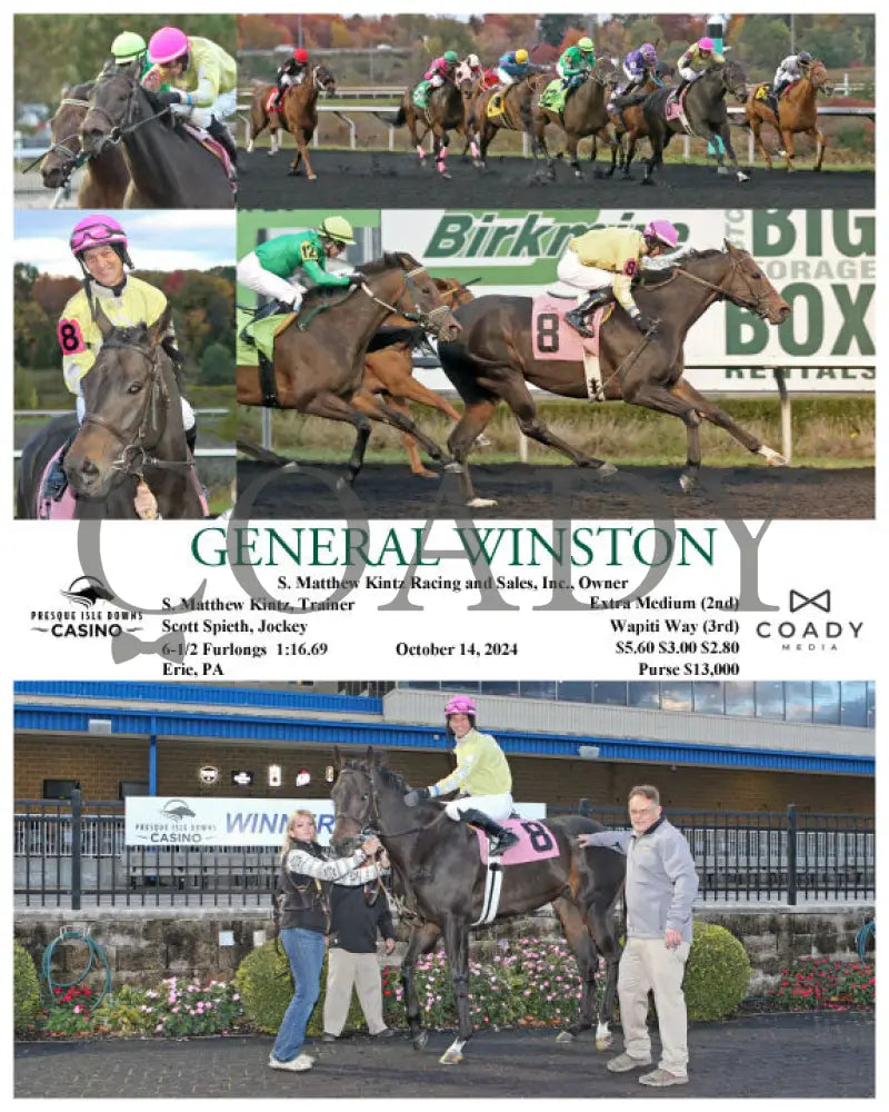 General Winston - 10-14-24 R08 Pid Presque Isle Downs