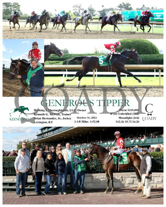 Generous Tipper - 101624 Race 06 Kee Keeneland