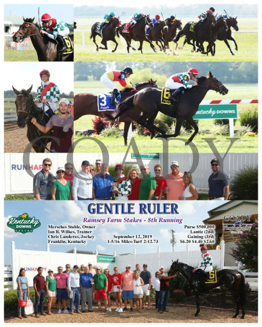 Gentle Ruler - Ramsey Farm Stakes 8Th Running 09-12-19 R08 Kd Kentucky Downs