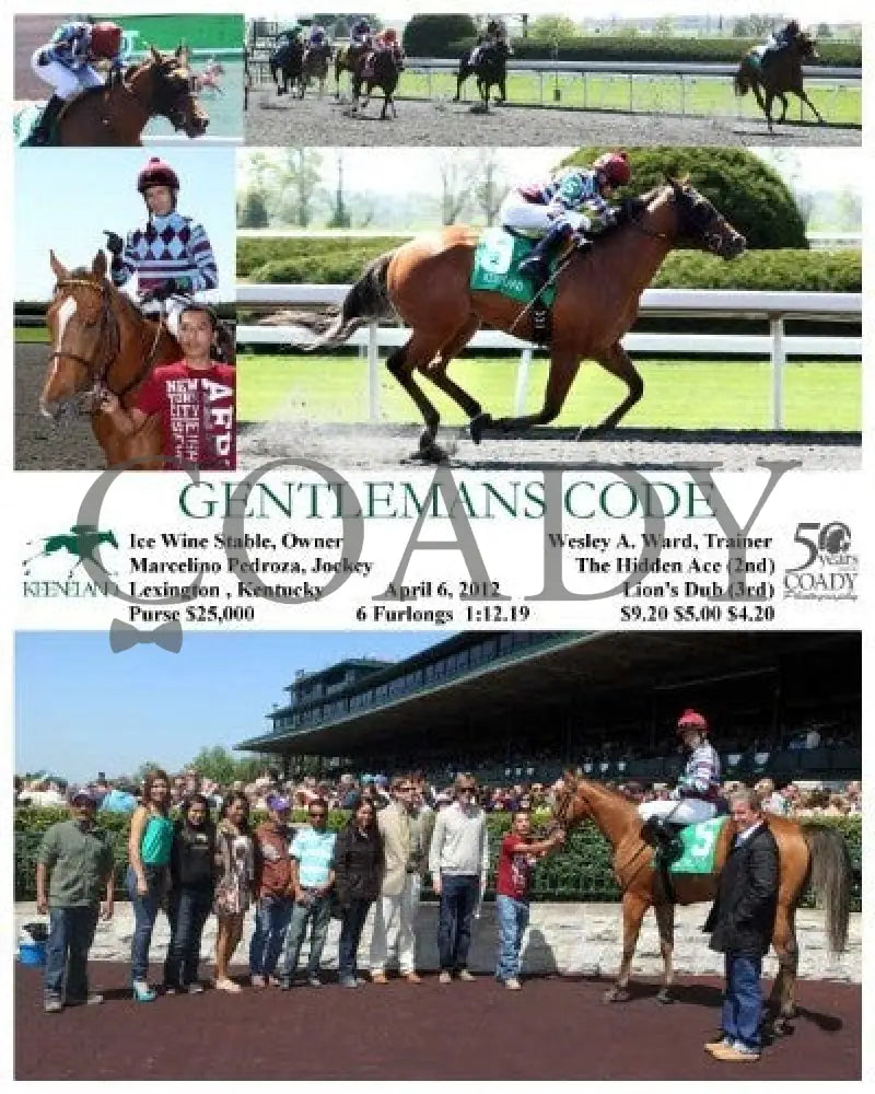 Gentlemans Code - 040612 Race 02 Keeneland