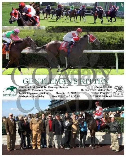Gentleman’s Kitten - 101012 Race 03 Keeneland