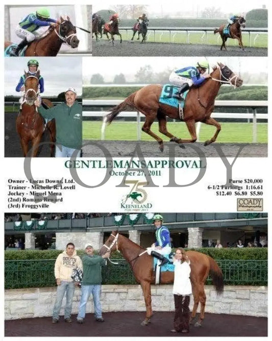 Gentlemansapproval - 102711 Keeneland