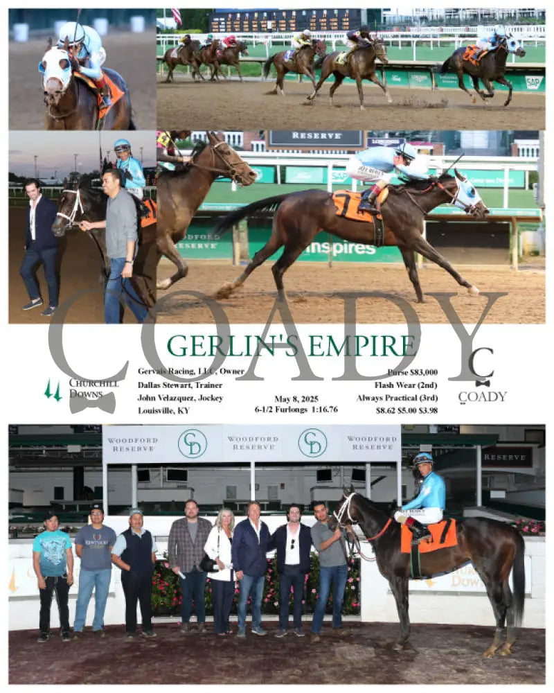 GERLIN’S EMPIRE - 050825 - Race 08 - CD Churchill Downs