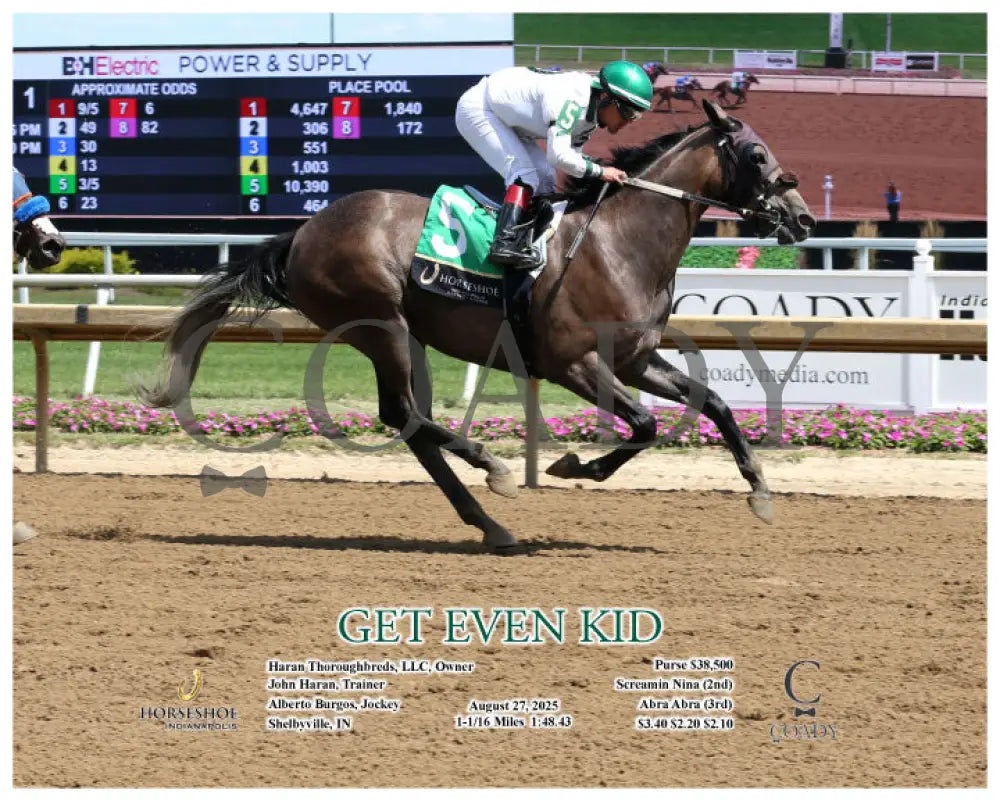 GET EVEN KID 08 27 25 R01 IND Action Indiana Grand